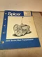 SPICER 6000 SERIES MAIN TRANSMISSION PARTS LIST T210-6000 OCTOBER 1979