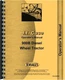 Case 900B Diesel Wheel Tractor Operators Owners Manual