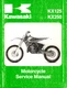 OEM Genuine Kawasaki Dealer/Owner's Service/Repair Manual 1999 KX125/KX250