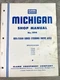 1962 Clark Michigan Shop Manual No. 1994 RDS-11000 Series Steering Drive Axle