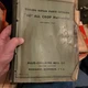 Allis Chalmers "60" All CROP Harvester Dealer Parts Catalog Manual