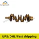 Crankshaft for Isuzu 4LE2 Engin for Kobelco SK75SR SK70SR-2  SK75UR-5 Excavator