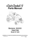Cub Cadet Parts Manual Model No. GT 3204