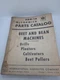 VTG 1953 BBM-1A MCCORMICK PARTS CATALOG MANUAL IH HARVESTER BEAT & BEAN MACHINES