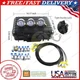 US Excavator Hydraulic Pressure Test Kit 600BAR Diagnostic 3 Gauge 12 Couplings