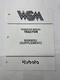 Workshop Manual for Kubota Tractor Model M4900SU Supplement