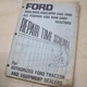 FORD 2000 3000 4000 5000 7000 TRACTOR REPAIR TIME SCHEDULE Manual shop service