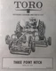 TORO 3-Point Hitch 2N 9N 8N Ford TO30 Ferguson Farm Tractor Assy & Parts Manual
