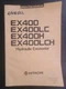 HITACHI EX400 EX400LC EX400H EX400LCH EXCAVATOR OPERATON MANUAL