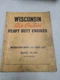 Wisconsin Air Cooled Heavy Duty Engines TR-10D Instruction and Parts List Manual