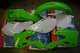R TECH KAWASAKI PLASTIC KIT KX125 KX250  SHROUDS  1999 2000 2001 2002