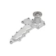 WATER PUMP W/GASKET Fits Kubota L3350DT L335S L355 L355SS L4350 L4350DT R400B
