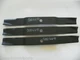 Frontier GM1060E / GM2060 60" Finish Mower Blades 5BP0006641 Set of 3