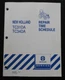 2006 NEW HOLLAND TC31DA TC34DA TRACTOR DEALERS' REPAIR TIME SCHEDULE MANUAL NICE