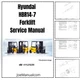 Hyundai HBR14-7 Forklift Service Manual PDF