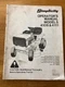 Vintage 1977 Simplicity 4108 & 4111 Operators Manual Form 1663309-02 Nice Shape