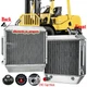 Fit Hyster Forklift H70XL H80XL H90XL H100XL H120XL Gas Radiator 4 Core 1A17765