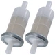 2x Fuel Filter for Yamaha Yt5700 1990 /  Yt6700 1990 /  YZF1000R 1997