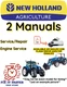 NEW HOLLAND T4.75 TRACTOR MANUAL SERVICE SHOP ENGINE REPAIR PDF USB