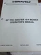 GRAVELY 60" PRO MASTER 18H MOWER OPERATOR'S MANUAL, 12/88, 45926.