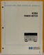 HP / Agilent 00436-90012 1980 436A Power Meter Operating & Service Manual.
