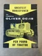 Vintage Original Oliver OC15 Tractor Brochure Oliver Corporation As Is INV-P0042