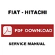 Fiat Hitachi FD255 FD 255 Workshop Manual Service Manual Repair CD