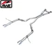 AWE Track Cat-Back Exhaust w/ 5" Chrome Tips For 18-23 Dodge Durango SRT/Hellcat