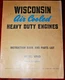 Wisconsin Air Cooled Heavy Duty Engines Instruction Manual VP4D