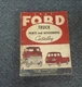 1961 Ford T700 T750 T800 T850 T950 Tandem Axle Truck Parts Catalog Manual