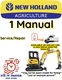 NEW HOLLAND E37 C MINI-MIDI EXCAVATOR SERVICE REPAIR SHOP MANUAL PDF USB