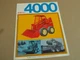 Brochure Gehl BH4400 4000 Skid Steer Loader probably 1970s in French