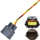 Fuel Rail Pressure Sensor Plug Replacement for Isuzu AI-4HK1X 6HK1 6UZ1 6WF1TC