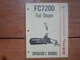 Gehl FC7200 Flail Chopper Operator's Manual
