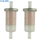 2PCS Fuel Filter for Yamaha Yt5700 1990 / Yt6700 1990 / YZF1000R 1997