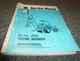 International Harvester 2400A 2500A Tractor w 3142 BACKHOE TESTING Manual xz