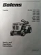 Bolens 1669 1668 1667 1463 1467 L Medium Frame Lawn Garden Tractor Owners Manual