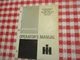 Original  Cub Cadet Tractor Owner Operators Manual 800 1000 1200 1250 1450 1650