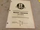 I&T SHOP SERVICE MASSEY-FERGUSON SHOP MANUAL MF-33 MODELS MF230 MF235 MF245