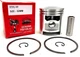 PISTON KIT FITS STIHL 050 051AV TS510 TS50, 52MM KIT, REPLACES # 1111-030-2000