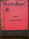 IH Farmall Mccormick International TD9 Crawler Owners Manual