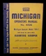 Clark Equipment Michigan Operators Manual No 4026 Hancock Model 110H-T Scraper