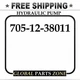 NEW HYDRAULIC PUMP for KOMATSU GD825A-2 705-12-38010 705-12-38011 FREE SHIPPING!