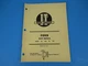 I & T Shop Service Manual No. FO-36 Series 1000 & 1600 M807