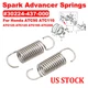 Pair Spark Advancer Spring For Honda ATC90 ATC110 125 185 200M 200S 200ES XR200R