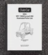 Parts List Manual 2004 Club Car XRT 1500 Carryall 294 XRT1500 Number 102397508