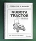 Kubota L3130 L3430 L3830 L4330 L4630 Operator's Manual:  w/ Protective Covers!