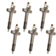 6X Fuel Injector 6137-12-3100 for Komatsu S6D105-1F S6D105-1C S4D105-5A