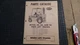 WHITE LIFT TRUCKS PARTS CATOLOG R-2156D, MY40, 50, 60 AND 70, FORKLIFT,  N.O.S.