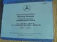 Mercedes 190 190b c 190D Db Dc CHASSIS PARTS LIST & PARTS CROSS REFERENCE MANUAL